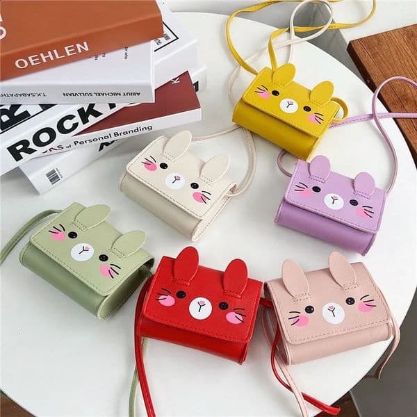 Baby Mutze 2026 Children Kids Gift Childrens Accessories Small Shoulder Bag Cute Rabbit Babygirls Crossbody Product Bags Cartoon Boys baby cap Mini Coin Purse H
