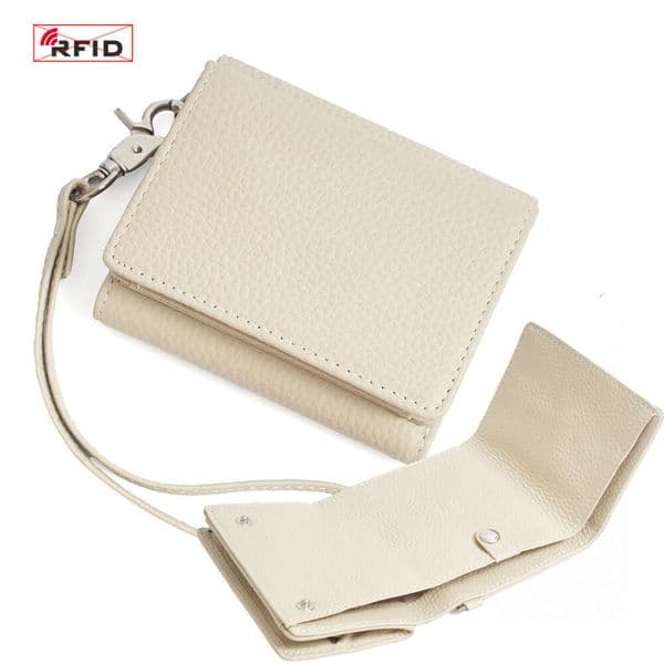 Fashion Genuine Leather for Women 70% off Japanese Style RFID Top Layer Cowhide Card Holder Integrated Wallet designer wallet B5