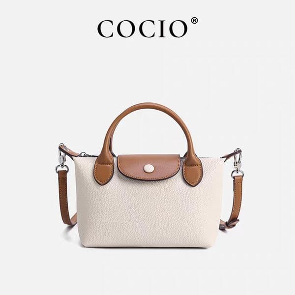 2025 COCIO New Handheld Shoulder Minimally Crossed Small Versatile Commuter Women's Dumpling Bag