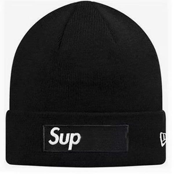 Sup knitted hat Sup 18FW Big cashew flower embroidery warm knitted hat for men and women Z260428