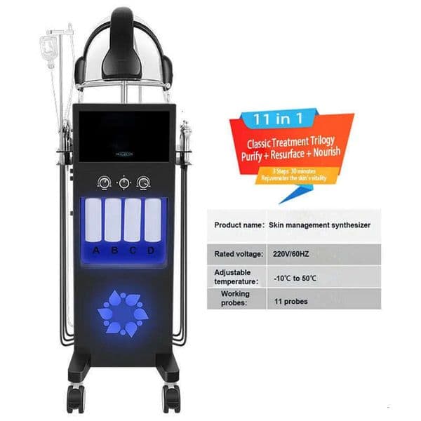 11 IN 1 Beauty Dermabrasion Beauty Water Spa Peel Beauty Beauty Machine For Skin Cleaning Rejuvenation Black Head In Salon Clinic