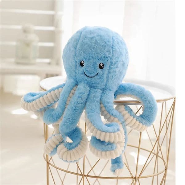 40/60cm Giant Octopus Plush Toys Stuffed Animals Room Decoration Doll For Kids Girls Boys Birthday Xmas Gift Present Sea 250828BJ