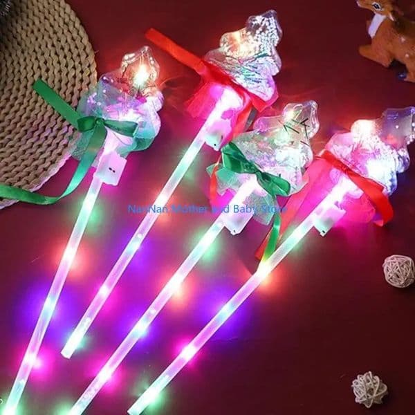 Flashing Wand LED Toy for ren Birthday Party Props Luminous Christmas Tree RaveRally Handheld Props 10PCS 250828BJ