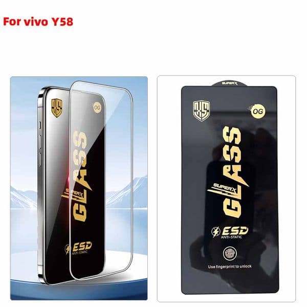 Tempered Glass For VIVO Smart phone Y52S T1 5G/Y53T/Y52T/Y53S 4G/5G/Y54S/Y55 4G/5G/Y55S 5G/2023/Y55T/Y56/Y58 10pcs/lot