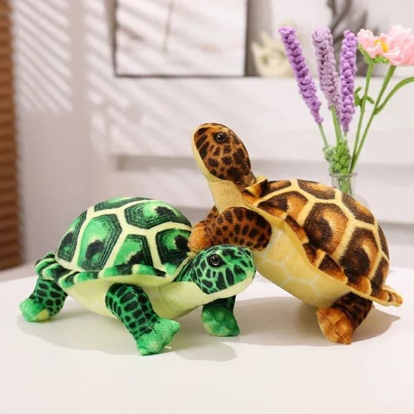 s Toys Cute Super Green Simulation Stuffed Tortoise istic Sea Turtle Animal Plush Toy Gift Home Decor 250828BJ