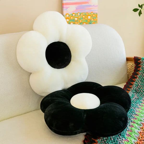 Home Bedroom Flower Cushion Office Sofa Chair Student Cushion Petal Futon Sun Flower Throw Pillow Cushion Soft and Comfortable 250224