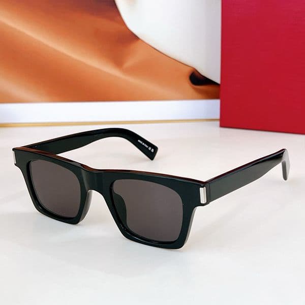 Designer Luxury Sunglasses for Women Summer Anti UV Radiation Protection Rectangle Acetate Fiber Sunglasses Size 47mm 22mm 145mm With Box 719