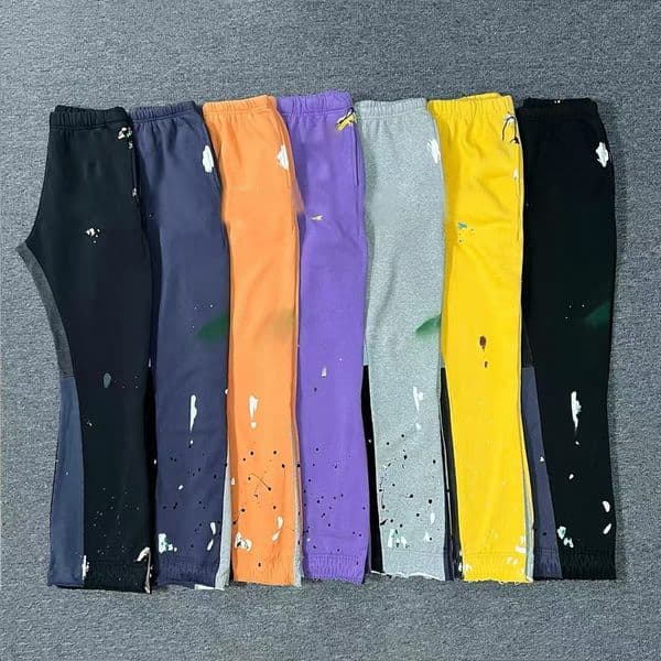 mens pants womens designer sweatpants flared joggers men pantalon sportswear trousers lovers grey cotton casual loose drawstring sweat pant for jogging running