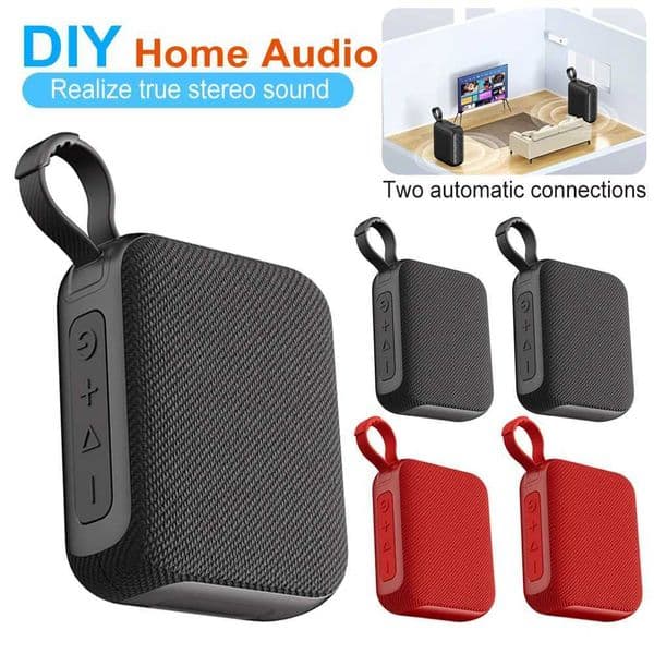 G04 Subwoofer 5.4 Speakers IP67 Waterproof Hi-Fi Audio Wireless Soundbar Cute Mini Portable Speaker for Home Theater Z250304