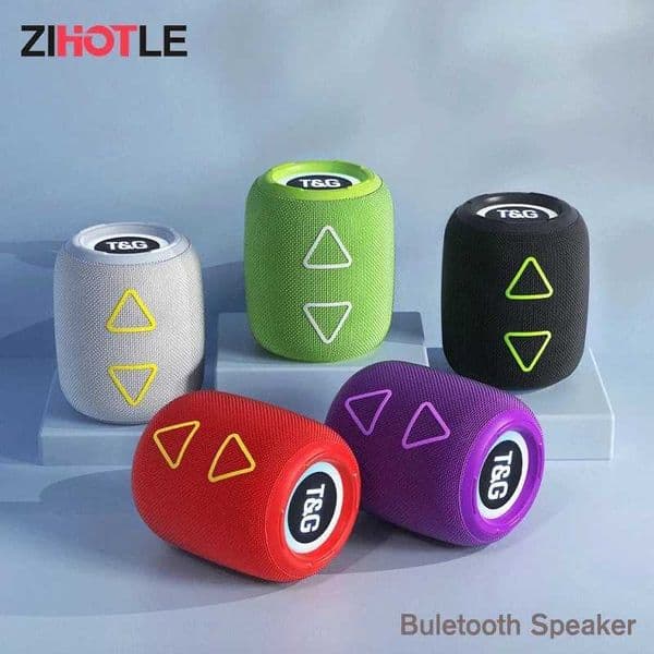 ZIHOTLE TG655 Wireless Speaker Subwoofer Stereo Sound Box Outdoor Waterproof Portable Loudspeaker Sound Box Z250304