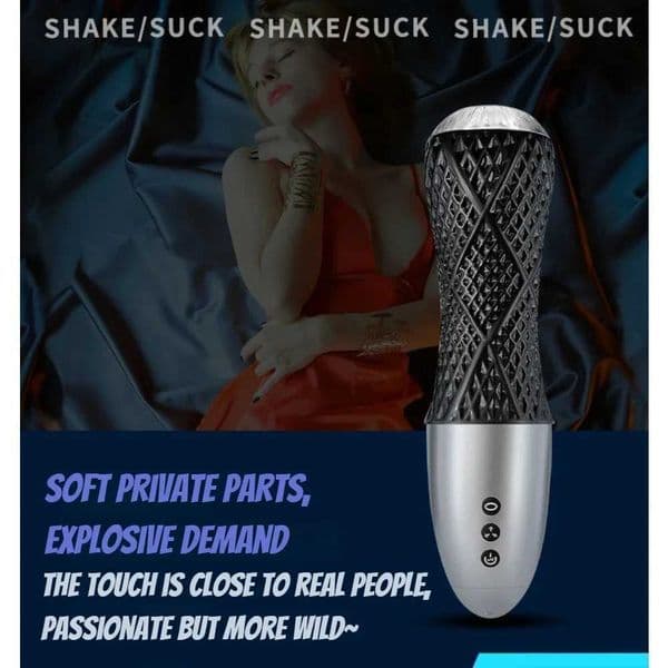 Masturbator Cup Sex Toys for Men Sexmachine Pocket Masturbator Vacuum Sucking Masturbators Tongue Blowjob Pussy Masturbator M250304