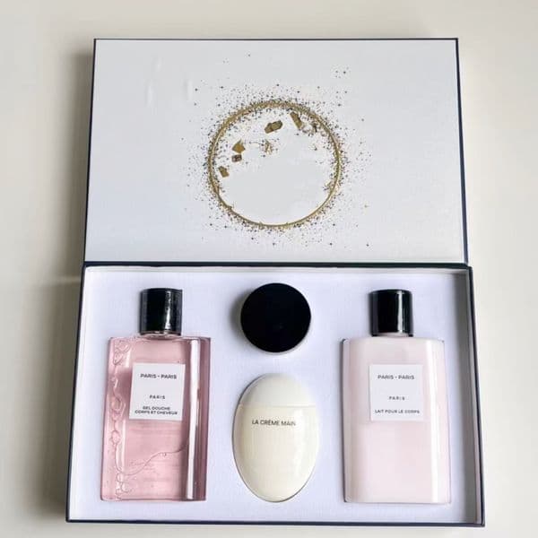 Incense Latest Luxury Cologne Women Perfume 4pcs skin care sets kits lotion Bottle hand cream lip gloss Highest Version Fragrance Spray Classic Style Time Fast Ship