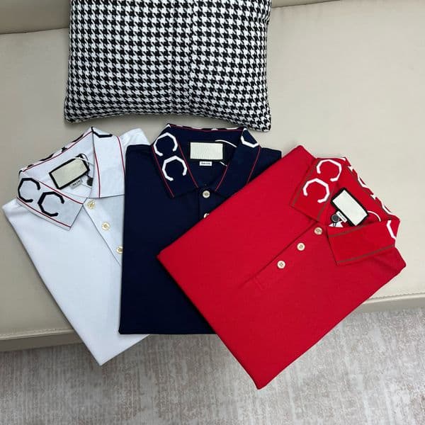 polo polo shirt mens designer polo tops Letter polos embroidery shirt clothing sleeved large tees printing polos summer casual short sleeve size S-2XL