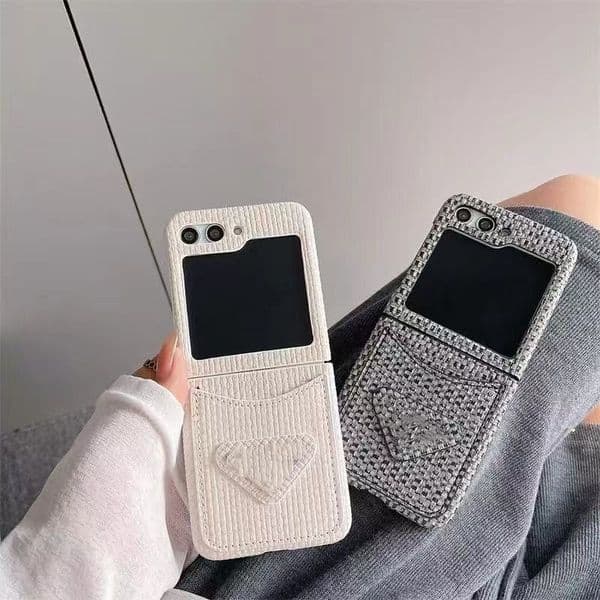 Luxury Beautiful Retro Designer Leather Phone Case for Samsung S24 S23 S23plus S22 S21 Ultra Note 20 Card Pocket Case Shell Galaxy Z Flip 6 5 Flip4 Flip3 Cover
