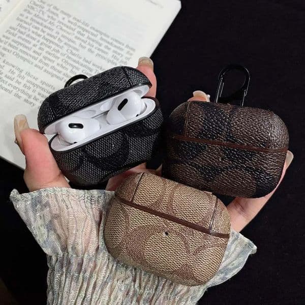 Fashion Designer AirPods Cases for Earphone AirPods 1 2 3 High Quality Case Letter Printed Hard AirPods Pro 2 Shell Protection Package Hook bags A12