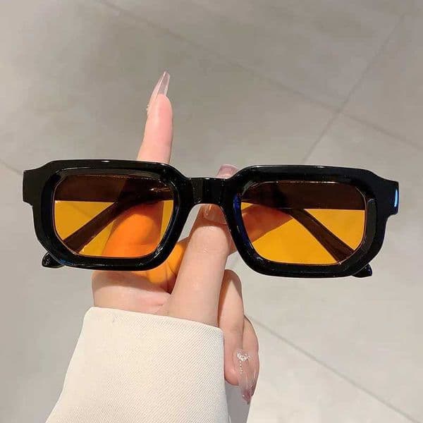 Vintage Square Sunglasses Woman Fashion Retro Sun Glasses Female Candy Colors Mirror Eyewear New Brand Designer ShadesXJ250306
