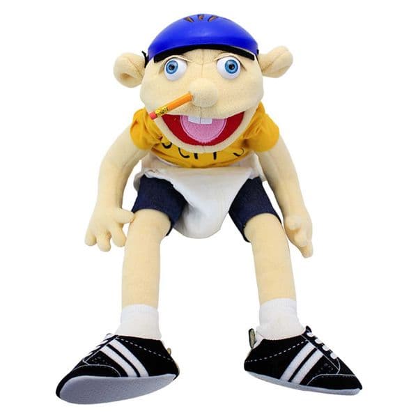 2025 new 2025 new 60cm Big Jeffy Boy Hand Plush Toy Detachable Soft Talk Show Party Prop Puppet Stuffed Doll Childrens Gift W250306 Designer