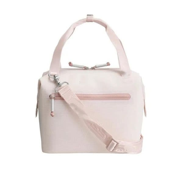 Luxury Designer Decor Fuchsia Black All Day Julienne Mini Soft Lunch Bag Box cologne Recycled Polyester With Zipper And Cross Body Strap Cup Bags For perfume 40