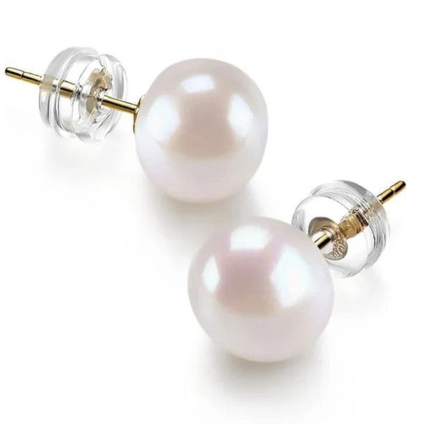 Simple Fashion Simulated Pearl Ear Stud Elegant Lady Daily Wearable Accessories Versatile Graceful Earrings for Women 250304
