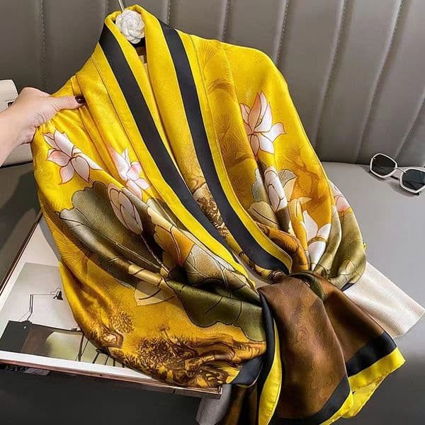 25 new brocade women's spring and autumn style fashionable silk scarf --839074