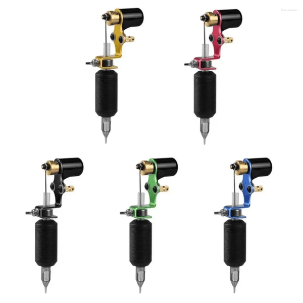 Tattoo Guns Kits Professional Needles Rotary Liner Shader Handle Kit With Needle Silent Motorized