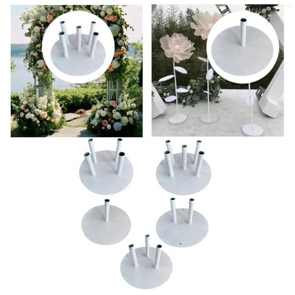 Party Decoration Flower Pole Display Stand Base Living Room Home Decor Holder