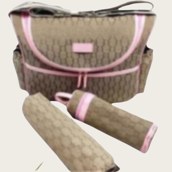 Top quality Diaper Bags Waterproof Mummy Diapers infant Zipper Plaid Print Messenger Nappy Stackers Tote Container Maternity Multi-function baby Dad bag02