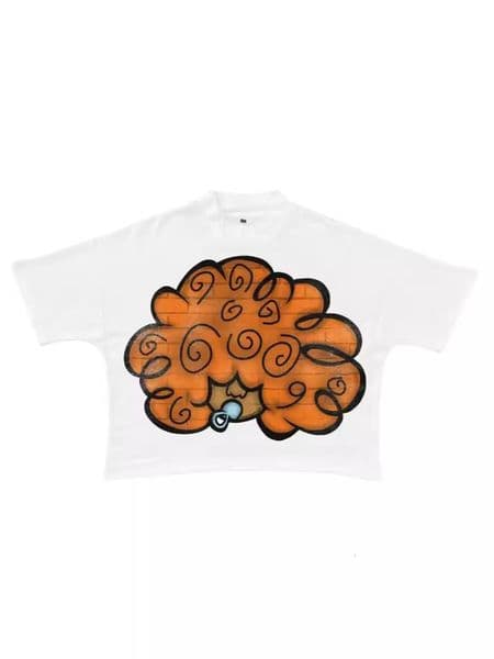 Harajuku anime print graphic t-shirt y2k top street oversized t-shirt gothic anime short sleeved shirt 240601