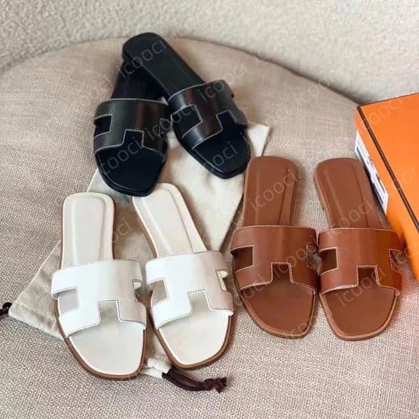oran designer slippers slides classic flat heel summer rubber slippers leather slippers women shoes sexy sanda guccis pradas uggs chanels fendis hermes versaces lv