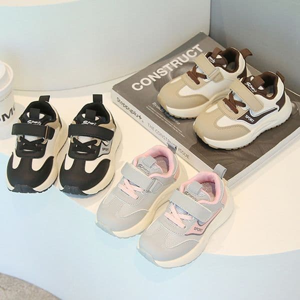 Children's Spring Sneakers Middle Large Toddler Casual Boys and Girls Soft Sole Kids Tennis Shoes Sizes US5.5C-US1Y 000538 S260425