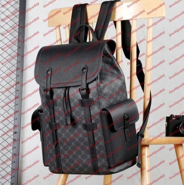 2025 Designer Bag Designer Backpack Luxury Women's Pressed Leather Vintage Shoulder Bag Casual Backpack Men's Women's Leather Backpack Classic Outdoor Tote Party Bag