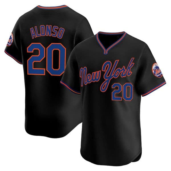 NY 2025 Mets Jersey Francisco Alvarez Juan Soto Kodai Senga Brandon Nimmo Starling Marte Jeff McNeil Edwin Diaz Pete Alonso Jeff McNe
