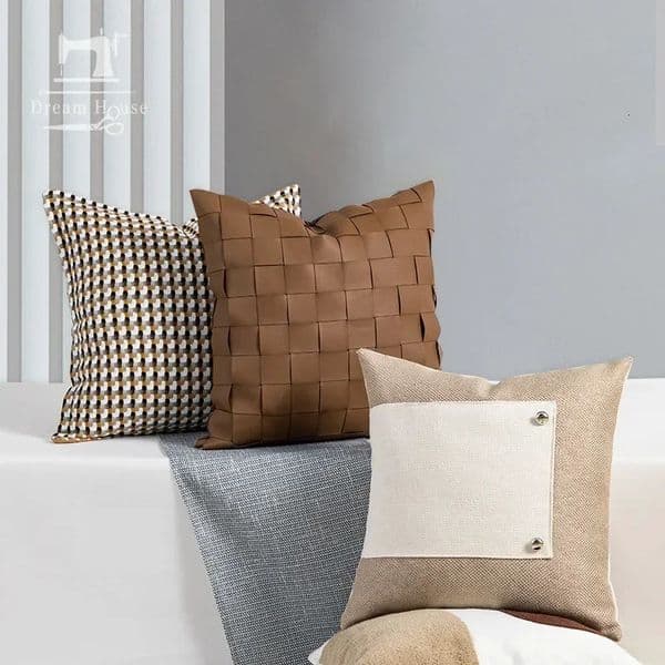 Coffee Style Pillowcase el Homestay Furniture Factory Sofa Cushion ner Square Pillow 250310
