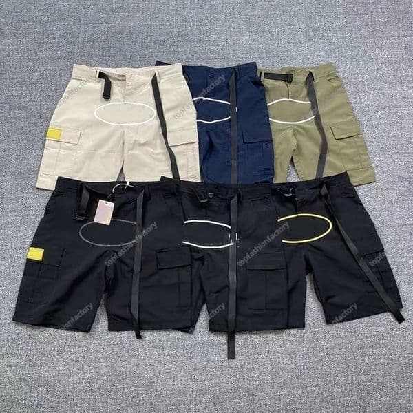 designer mens shorts ship print logo shorts trend hip-hop skateboard casual pants women shorts outdoor trend quick drying street pocket short cotton casual shorts