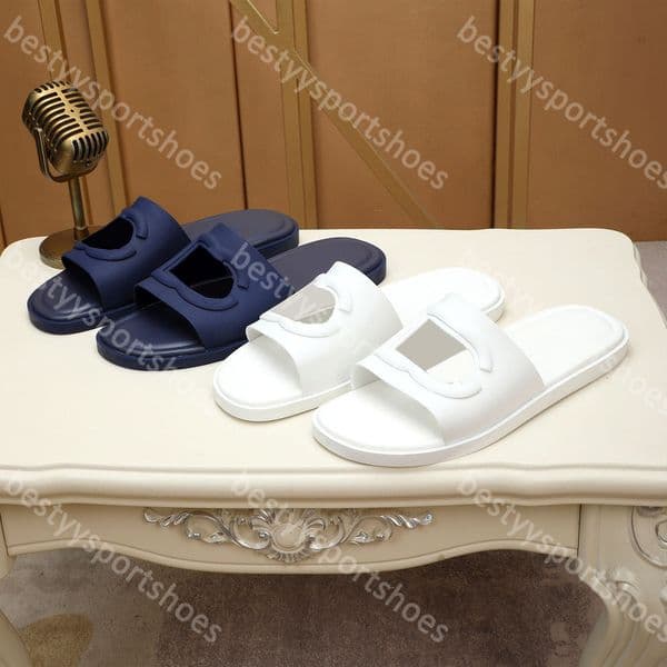 Men Slides shoes Slippers Summer Sandals Beach Slide Flat Designer Classic Grid pattern Print avatar flip flops sneakers size 39-45
