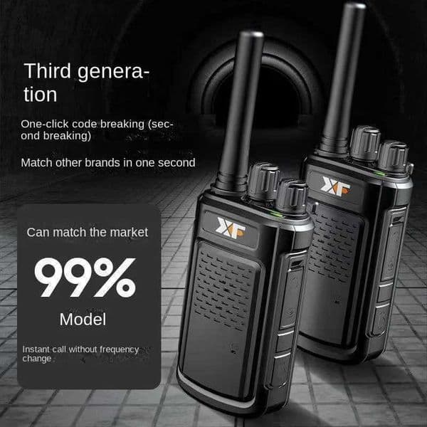 Baofeng XF-888S walkie talkie two-way radio 5200mAh UHF 400-470MHz 16CH walkie talkie radio transceiver MatchRadio M250311