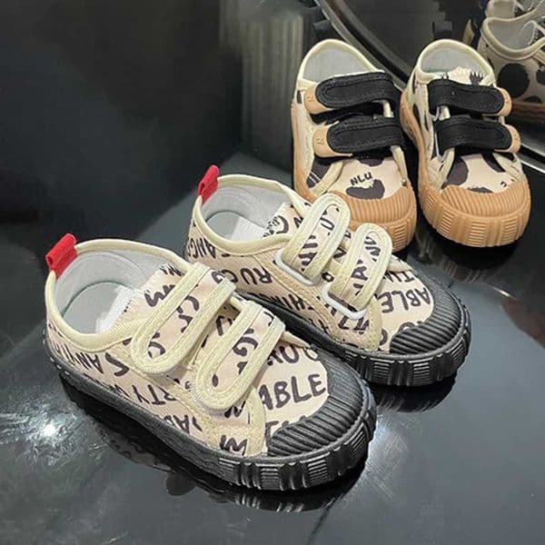 Spring Summer Childrens Canvas Shoes Kids Casual Sports Running Shoe Soft Bottom Non-slip Breathable Toddler Flat SneakersXJ250311 S260330