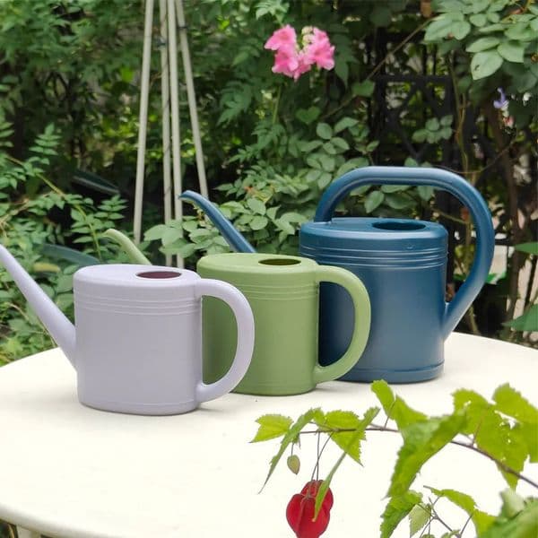 1/2L Watering Can Plastic Long Spout Kettle Nordic Style Garden Flower Pot for Indoor Outdoor Bonsai Plants Gardening Shower 250304