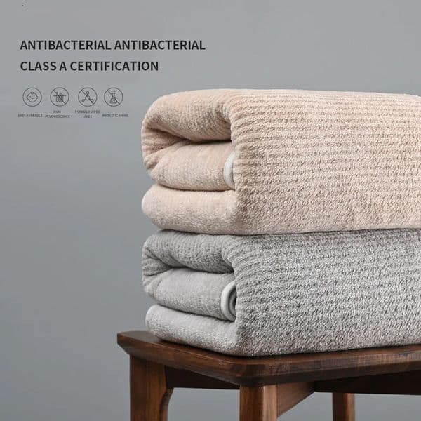 Thickened Bath Towels for The Body Microfiber Towel Gym Sports Shower Robe Spa Beath Home 250310