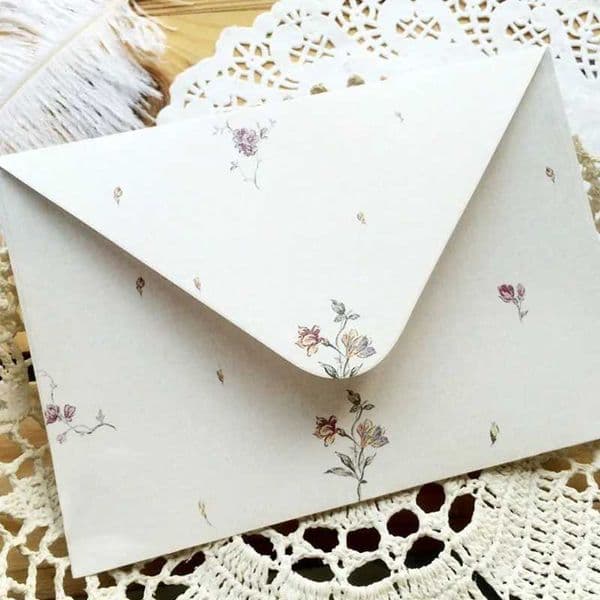 10 pieces of 16 * 11cm retro elegant Chinese DIY letter envelopes used for inviting scrapbook gifts X250311
