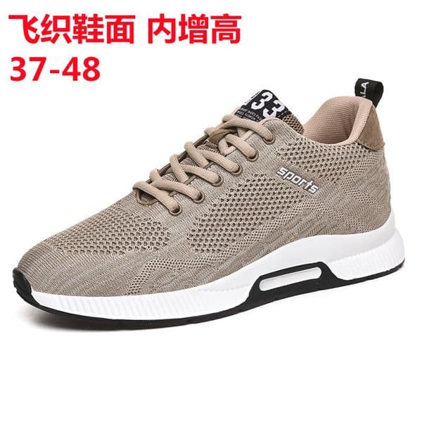 Dress Shoes Men Sneakers Elevator Shoes Hidden Heels Breathable Heightening Shoes For Men Increase Insole 6CM Sports Casual Height Shoes 48 231009