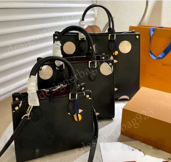 7A Designer Bag On the go Embossed Flower Large Capacity GM MM Tote Bag Fashion Sac Femme Shoulder Bags Women Handbag Handle Ladys The Totes Bag Luxurys Female