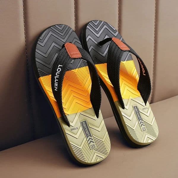 Men Flip Flops Slides Trend Summer Anti-skid Man Slippers Outdoor Light Casual Beach Male Sandals Household Slides for Men 250310BJ
