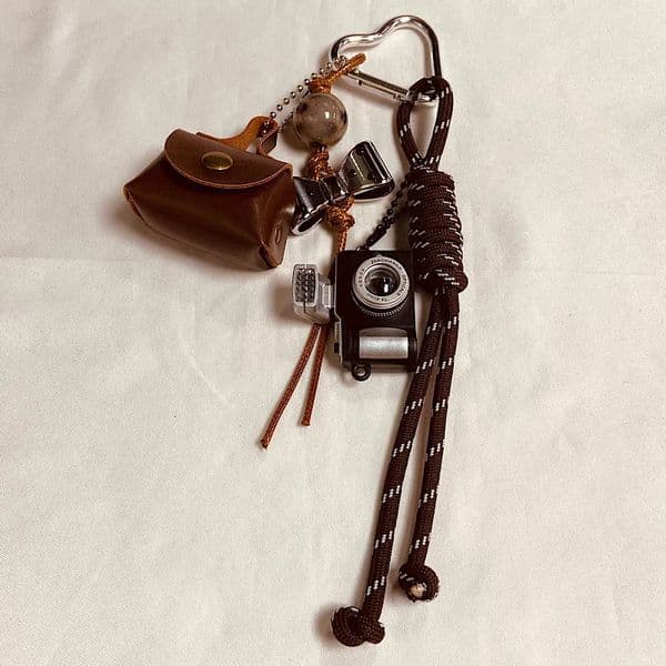 Fashion Bag Decoration Phone Case Pendant - Creative Sweet Cool Style Camera Keychain Hanging Chain Accessory Z260130