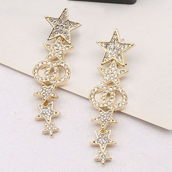 Gold Silver Ear Stud Crystal Eardrop Geometric Round Classic Studs Famous Women Rhinestone Pearl Earrings Wedding Party Jewelry Gifts Wholesale