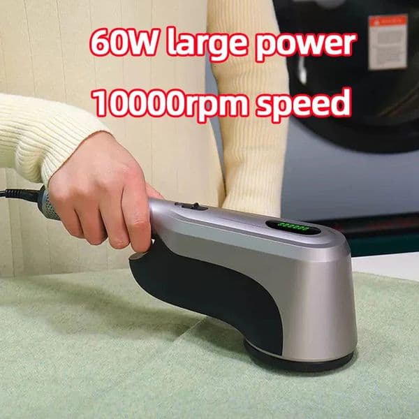 60W Commercial Lint Remover Spool Machine Professional Hairball Trimmer Clothes Electric Lint Remover Dry Cleaners Shaving Ball 250325