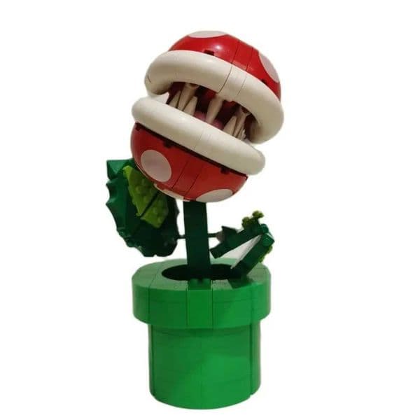 Build Block Set Model Kit Engine New Piranha Plant Building Brick Blocks Educational Assembling Toy Christmas Gift Compatible brick