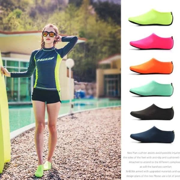 Outdoor Diving Socks With Anti Cut And Slip Dottom Quick Drying Beach Surfing Snorkeling Shoes 250304