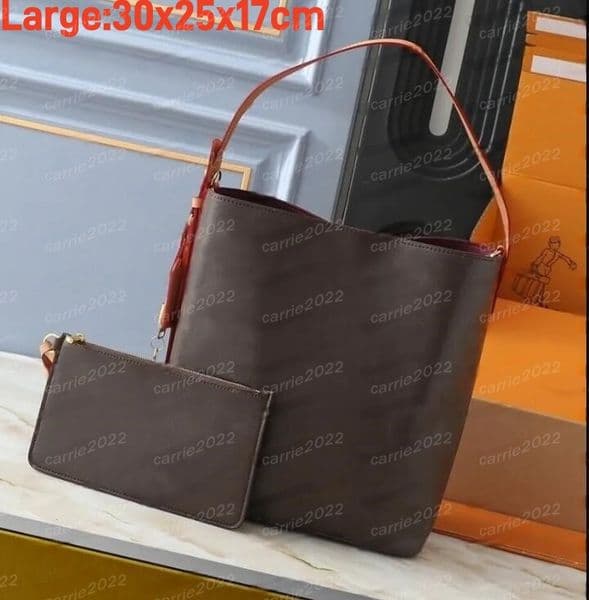 Large Designer bag All in BB Bag Bucket Bag Totes Handbag Top Handbag Bag Crossbody Shoulder Bag Women Fashion Casual Luxury M12926 M12925 Purse Pouch Black