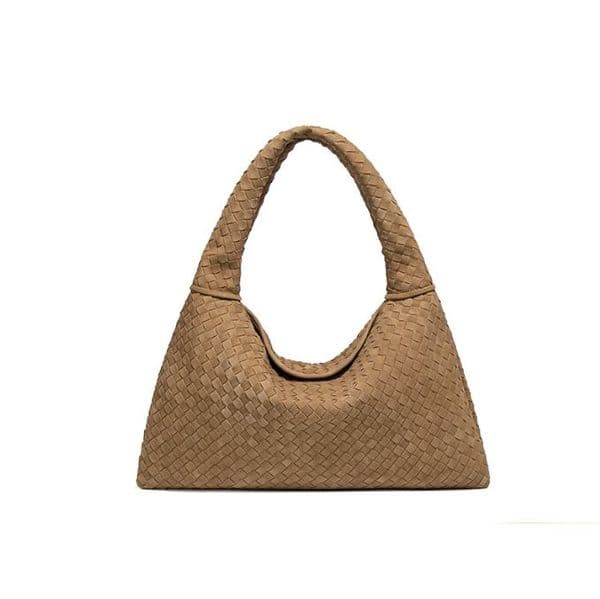 Luxury Designer Women Shoulder Bag Solid Color Plaid Wallets Texture Large Capacity Daily Travel Handbag